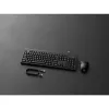 Kensington K75560BE, wireless, RF wireless + Bluetooth, a membrana, AZERTY, nero, mouse incluso