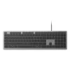 Kensington KB515 EQ tastiera USB-C/USB-A con filo, full-size (100%), con filo, USB, switch a forbice, QWERTY, grigio