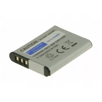 Batteria per fotocamera digitale 2-Power 3,7 V 750 mAh, 730 mAh, 3,7 V, litio-ione (Li-Ion)