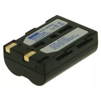 2-Power batteria ricaricabile per fotocamera digitale 7,4 V 1400 mAh, 1600 mAh, 7,4 V, litio-ioni (Li-Ion)