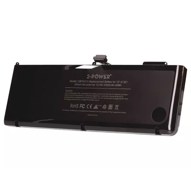 2-Power 11,1 V 5200 mAh Li-Polymer batteria ricaricabile per laptop, batteria