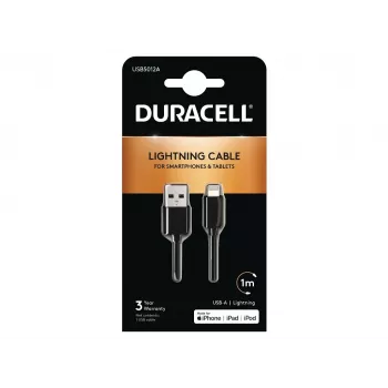 Duracell cavo di sincronizzazione/ricarica 1 metro nero