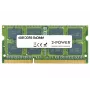 2-Power memoria SoDIMM 4GB DDR3 1333MHz, 4 GB, 1 x 4 GB, DDR3, 1333 MHz, 204-Pin SO-DIMM, verde
