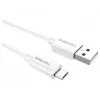 Duracell cavo sync/ricarica 1 metro bianco, 1 m, USB-A, Micro-USB-A, 2.0, bianco