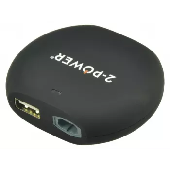 2-Power caricabatterie da auto 12V 15-20V 90W + 2,1A USB, 15 V, nero, 54 mm, 67 mm, 18 mm, 194 g
