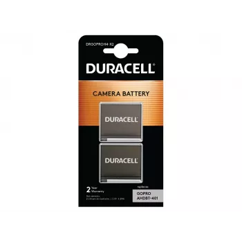 Duracell batteria ricaricabile per fotocamera – sostituisce batteria GoPro Hero 4, confezione da 2