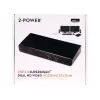 2-Power docking station USB 3.0 Dual Display, docking, 3,5 mm, USB Type-A, USB Type-B, 10,100,1000 Mbit/s, nero, 5 Gbit/s
