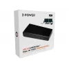2-Power docking station USB 3.0 Dual Display, docking, 3,5 mm, USB Type-A, USB Type-B, 10,100,1000 Mbit/s, nero, 5 Gbit/s