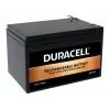 Duracell 12V 12Ah batteria VRLA, piombo-AGM (VRLA), 12 V, 12 Ah, 12000 mAh, 144 Wh, nero