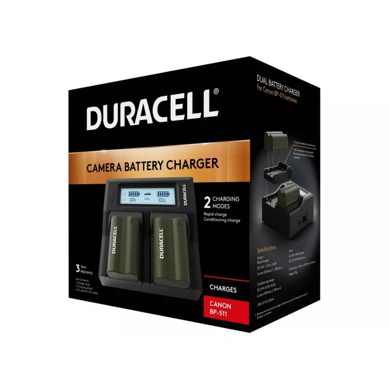 Caricabatterie Duracell DRC6101