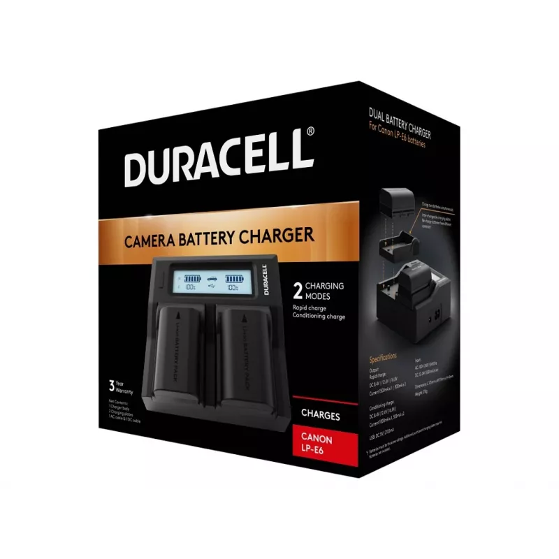 Caricabatterie Duracell DRC6103