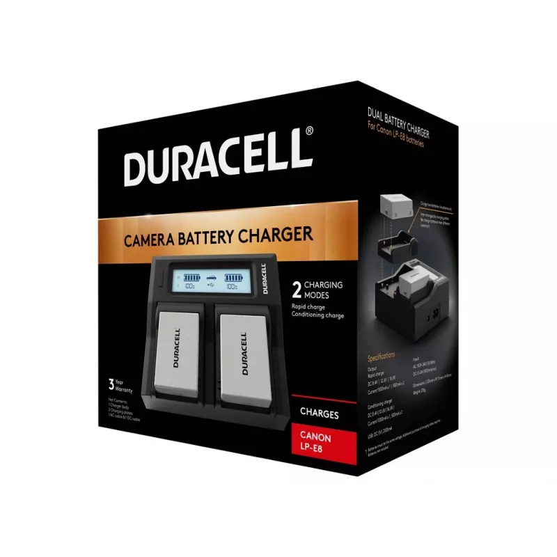 Caricabatterie Duracell DRC6104