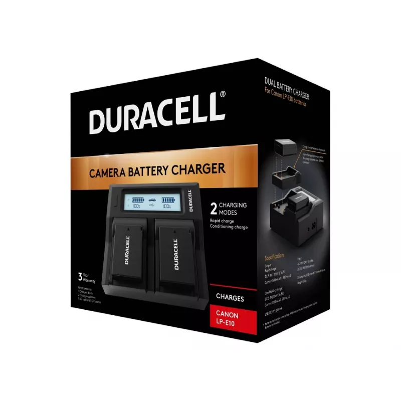 Caricabatterie Duracell DRC6105