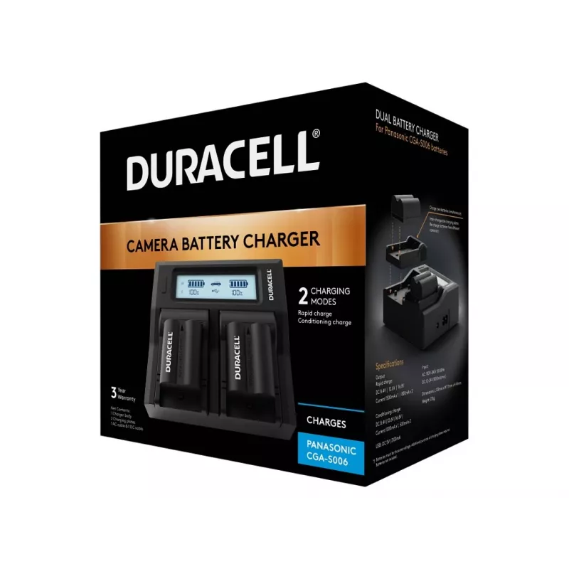 Caricabatterie Duracell DRP6116