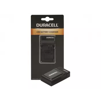 Caricabatterie Duracell per fotocamera digitale, USB, caricabatterie da interno, Sony NP-F550, NP-FM500H, NP-FM50, nero, 5 V, 5 V