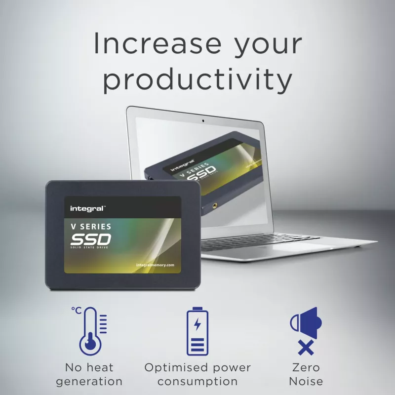 Integral 500 GB SSD 2,5 inch SATA III R-520 MB/s W-470 MB/s TBW 150 V SERIES 2
