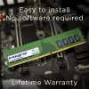 Integral 32GB MODULO RAM PER PC DDR4 3200MHZ PC4-25600 SENZA BUFFER NON-ECC DIMM 1,2V 2GX8 CL22