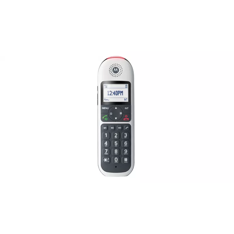 Motorola CD5011 Telefono cordless DECT con segreteria telefonica, bianco