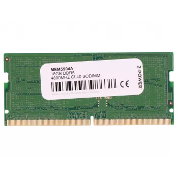 2-Power MEM5904A modulo di memoria 16 GB 1 x 16 GB DDR5 262 pin SO-DIMM