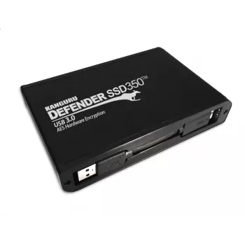 iStorage Kanguru Defender SSD350 2 TB | Certificata FIPS 140-2 | Unità a stato solido con crittografia hardware | 2,5 pollici esterna | SATA (SATA/600) | Conforme TAA