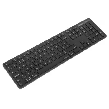 Targus EcoSmart AKB873FR Tastiera Universale RF Wireless + Bluetooth AZERTY Francese nero