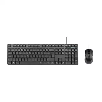 Targus AKM622FR Tastiera Mouse incluso Universale USB AZERTY Francese nero
