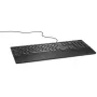 Tastiera con filo DELL - KB216 - belga (AZERTY) - nero, full-size (100%), con filo, USB, a membrana, AZERTY, nero