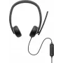 DELL Pro Cuffie con cavo – WH3024, con filo, chiamate/musica, 20 – 20000 Hz, 110 g, cuffie, nero