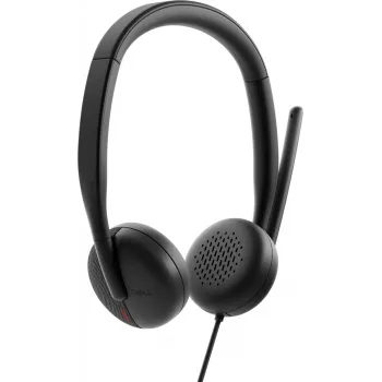DELL Pro Cuffie con cavo – WH3024, con filo, chiamate/musica, 20 – 20000 Hz, 110 g, cuffie, nero