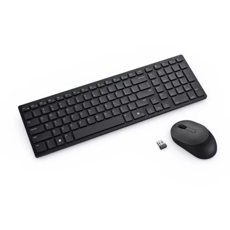 DELL Pro Tastiera e mouse compatti silenziosi – KM555 – Belga (AZERTY)