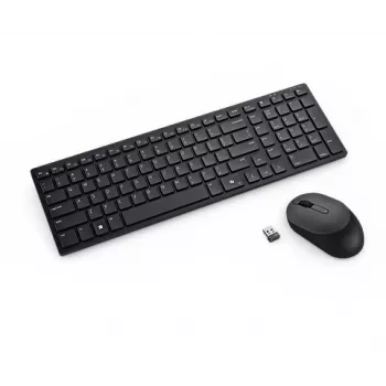 DELL Pro Tastiera e mouse compatti silenziosi - KM555 - Pan-Nordic (QWERTY)