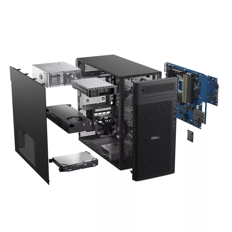 DELL Pro Max FCT2250 T2 Intel Core Ultra 7 265 32 GB DDR5-SDRAM 1 TB SSD NVIDIA RTX 2000 Ada Windows 11 Pro PC Tower nero