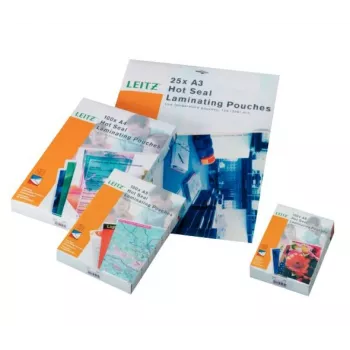 Leitz iLAM Premium pellicole plastificanti lucide A4, 125 micron, confezione da 25