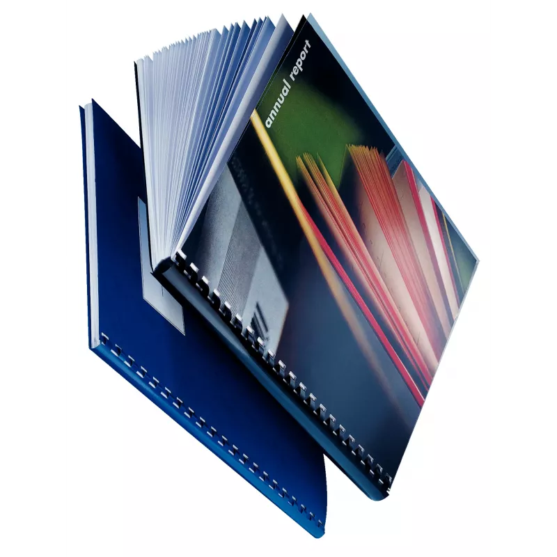 Leitz Spines plastica 6 mm comBIND, Nero, 25 fogli, Plastica, A4, 6 mm, 6 mm