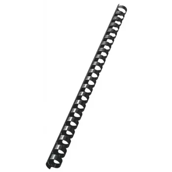 Leitz Dorsi plastici per rilegatura, 14 mm, nero, 100 pezzi (37580)