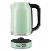 KitchenAid 5KEK1701EPT bollitore 1,7 l 2400 W nero, verde, acciaio inox