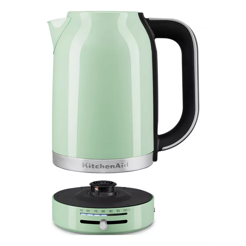 KitchenAid 5KEK1701EPT bollitore 1,7 l 2400 W nero, verde, acciaio inox