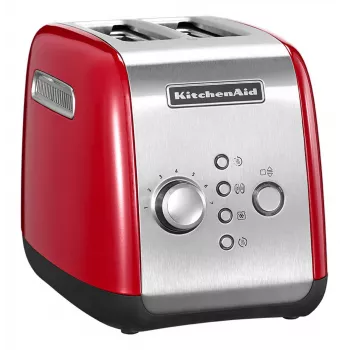 KitchenAid 5KMT221EER 7 2 fette 1100 W rosso, acciaio inox