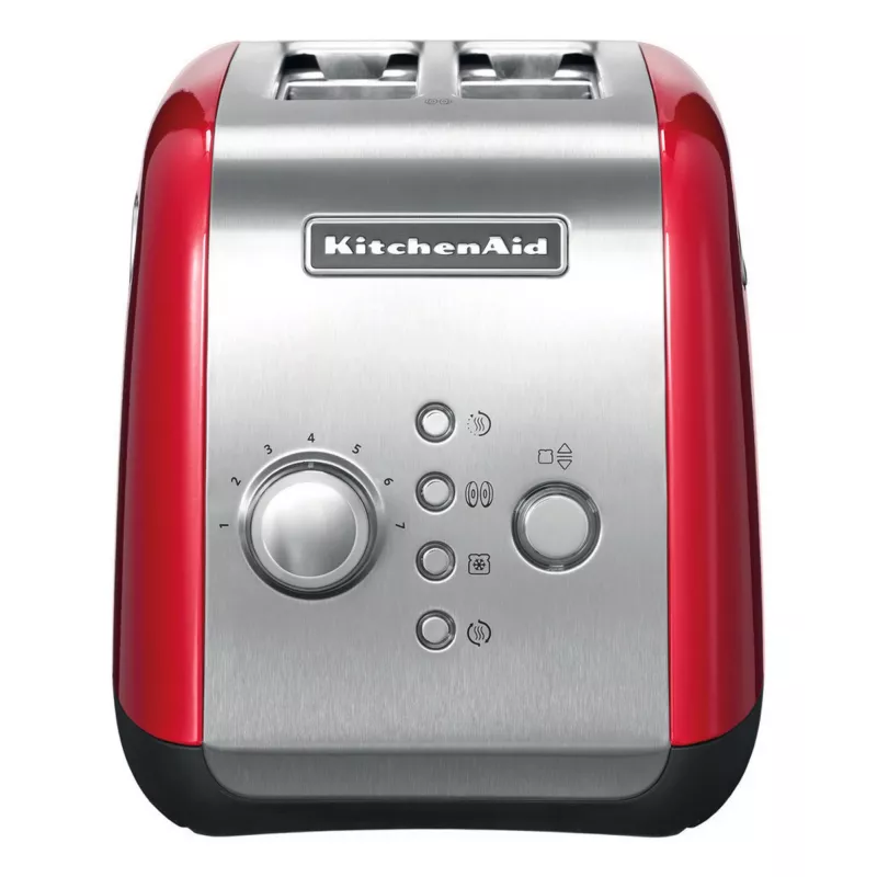 KitchenAid 5KMT221EER 7 2 fette 1100 W rosso, acciaio inox