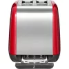 KitchenAid 5KMT221EER 7 2 fette 1100 W rosso, acciaio inox