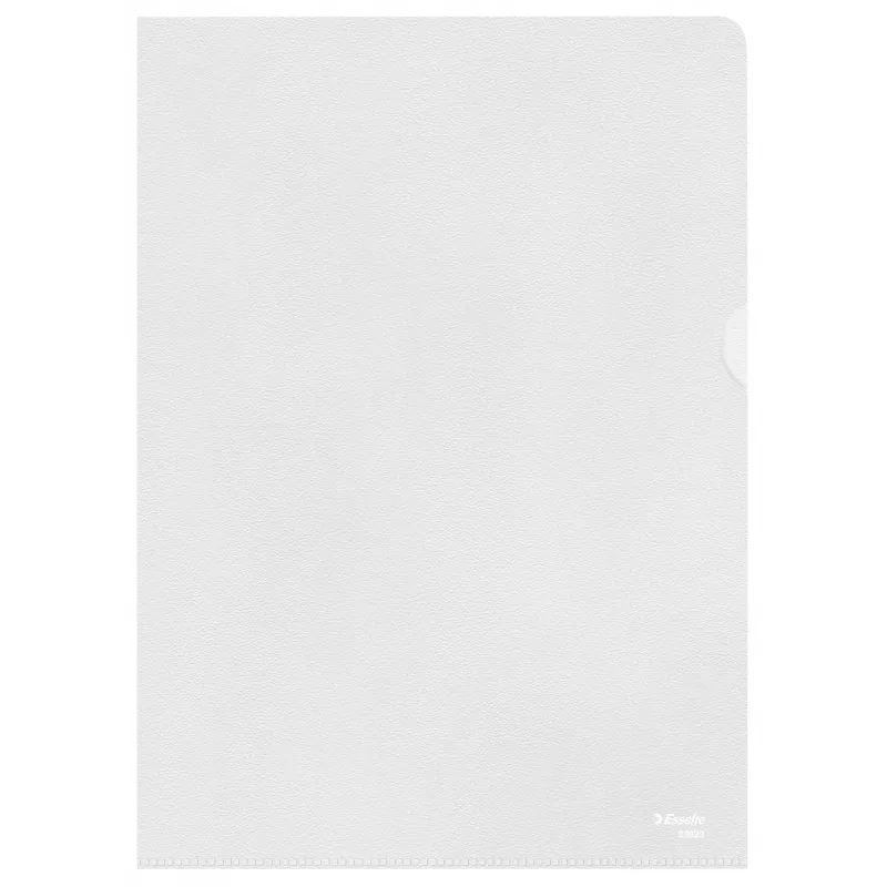 Esselte cartella 120my A4, A4, cloruro di polivinile (PVC), trasparente, 220 mm, 307 mm, 1 mm