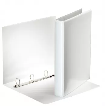 Esselte Panorama faldone FSC® A4 4DR/25 mm, A4, anello a D, plastica, bianco, 240 fogli, 2,5 cm