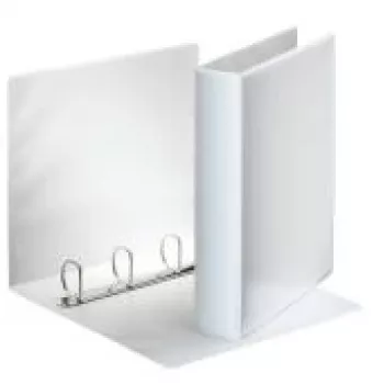 Esselte Panorama faldone FSC® A4 4DR/40 mm, A4, anello a D, plastica, bianco, 390 fogli, 4 cm