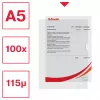Esselte cartella Premium A5, cartella per progetti, A5, polipropilene (PP), trasparente, verticale, 40 fogli