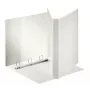 Esselte Panorama faldone FSC® A4+ 4DR/25 mm, A4 Maxi, anello a D, presentazione, plastica, bianco, 250 fogli