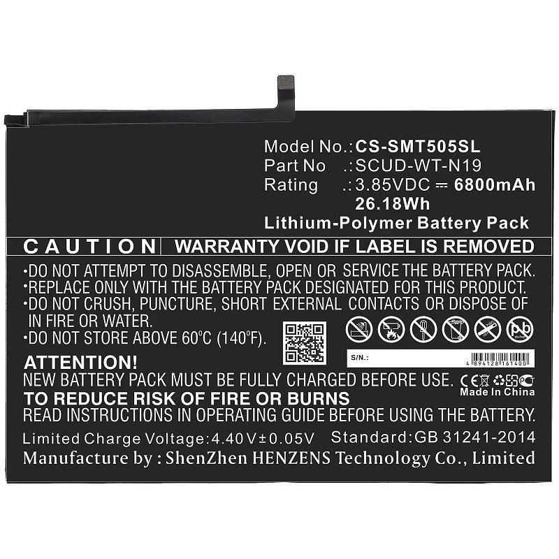 CoreParts MBXTAB-BA100 Batteria ricaricabile ricambio/accessorio tablet
