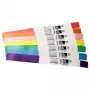 Zebra Z-Band UltraSoft bracciale ospedaliero viola, bianco