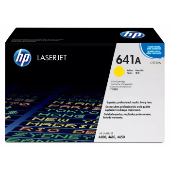 HP 641A Giallo Cartuccia toner Original LaserJet, 8000 pagine, giallo, 1 pezzo