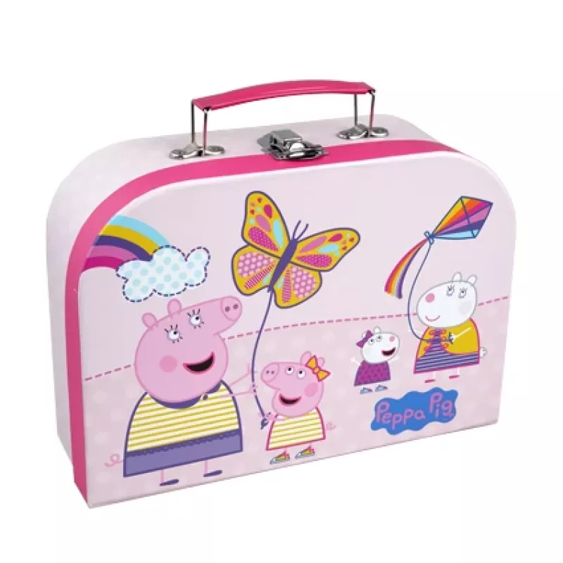 Barbo Toys Peppa Pig valigetta set da 3 pezzi assortiti multicolore bambino/bambina borsa a botte