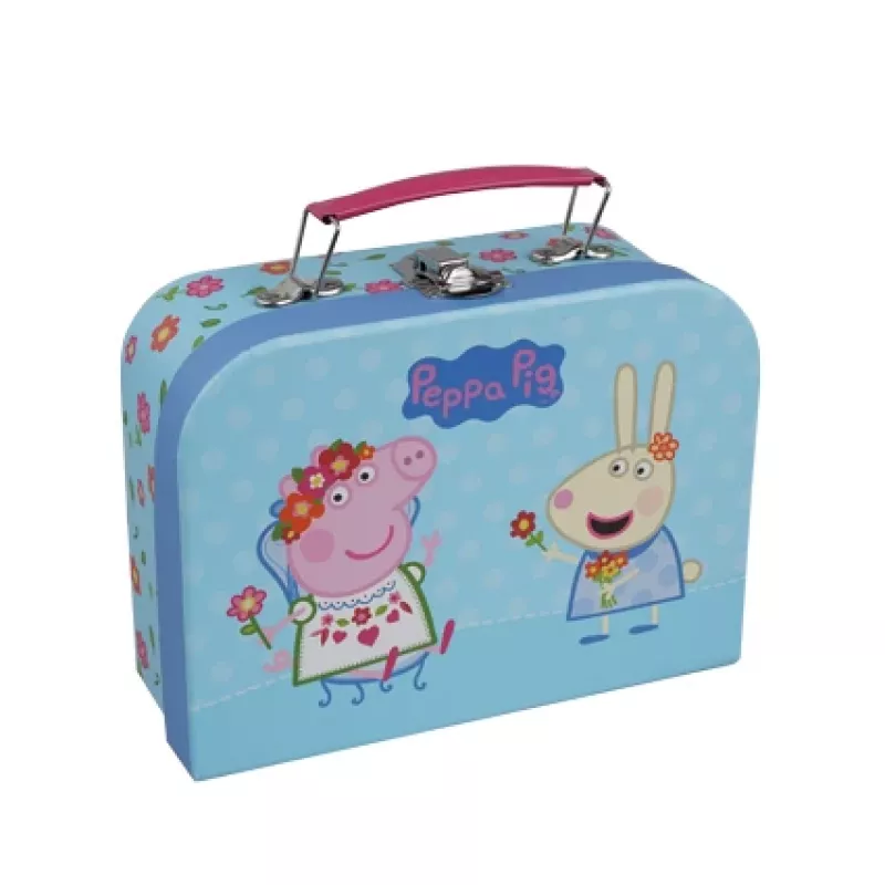 Barbo Toys Peppa Pig valigetta set da 3 pezzi assortiti multicolore bambino/bambina borsa a botte